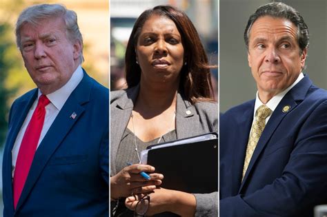 Trump trashes Cuomo, Letitia James for probing his businesses