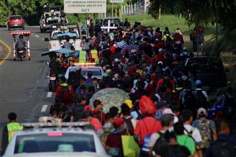 Hundreds leave to join Mexico migrant caravan headed for US | The ...