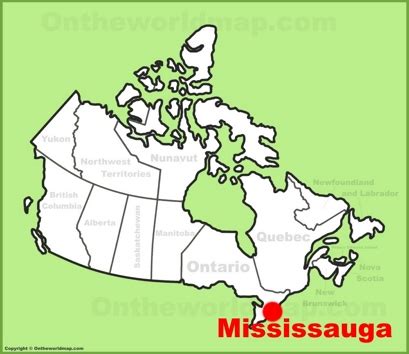 Mississauga Map | Ontario, Canada | Detailed Maps of Mississauga