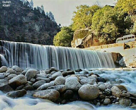 Awesome view of beautiful waterfall in Neelum valley Azad Kashmir Pakistan | Beautiful ...