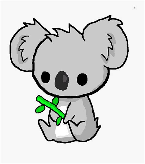 How To Draw A Baby Koala