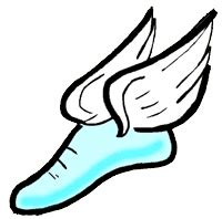 Flying Shoes - ClipArt Best