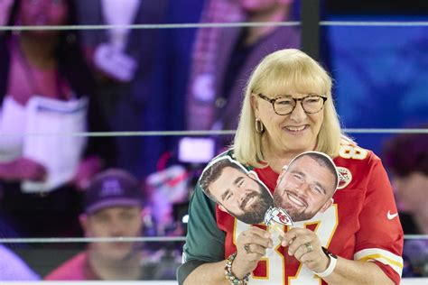 Mama Kelce Shows Off Super Bowl Outfit Supporting Both Sons