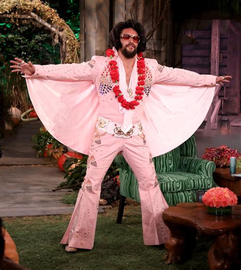 Jason Momoa's Elvis Halloween Costume on The Ellen Show | POPSUGAR Celebrity Photo 5