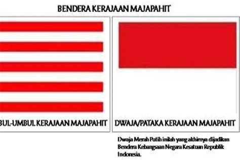 Ini Sejarah Bendera Merah Putih, Ternyata Sudah Dipakai Sejak Zaman ...