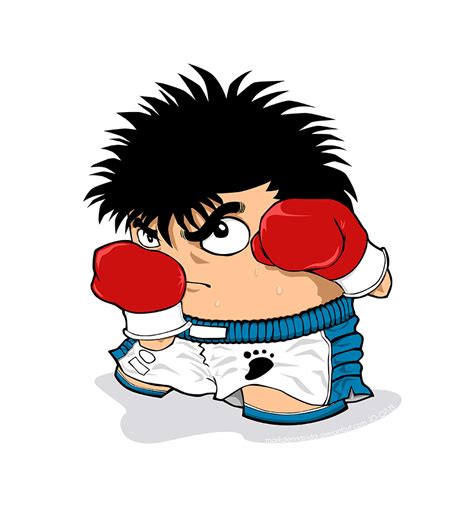 Makunochi Ippo - Chibi by markdennavida on DeviantArt