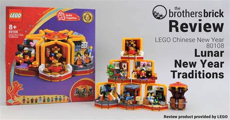 LEGO® Chinese Festivals 80108 Lunar New Year Traditions, Age Building ...