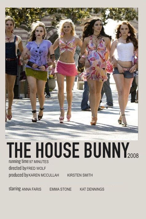 The house bunny minimalist movie poster – Artofit