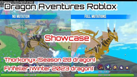 Showcase the NEW Thorkonyx - Season 28 dragon | Winter Firifeller dragon | Dragon Adventures ...