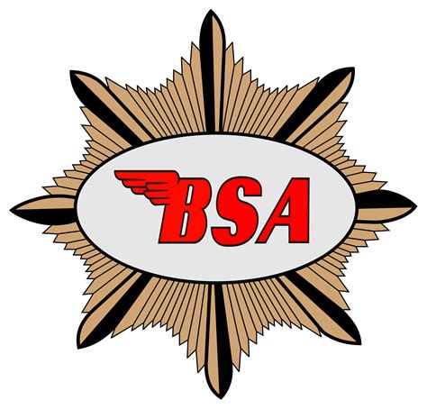 BSA motorcycle logo history and Meaning, bike emblem