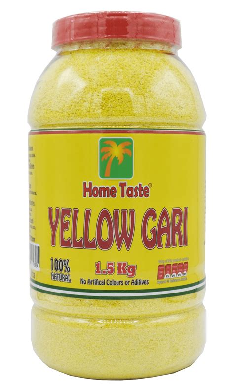 Home Taste Jar Ghana Yellow Gari - Jumbo Midlands Ltd