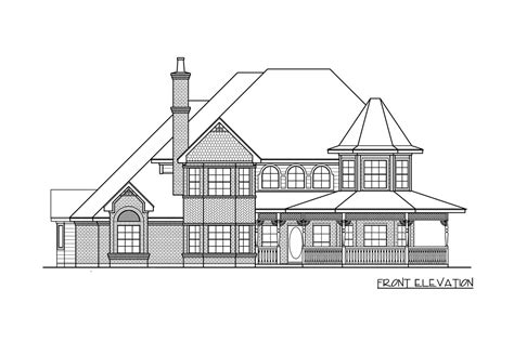 Gingerbread Victorian House Plan - 36430TX | Architectural Designs - House Plans