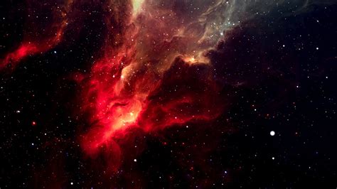 Red Nebula - Flying Through Space - YouTube