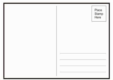 Blank Postcard Template Free Of Alg Research Lorenashleigh ...