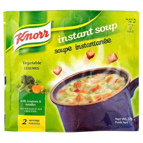 Knorr instant Soup vegetable 58g from Ocado