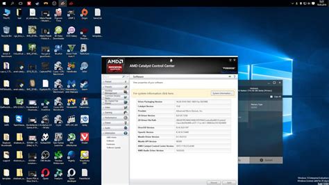 AMD Catalyst Control Center and Radeon Settings together - YouTube