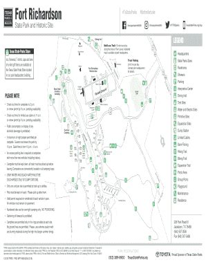 Fort Richardson State Park Map