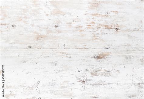 Distressed White Wood Texture