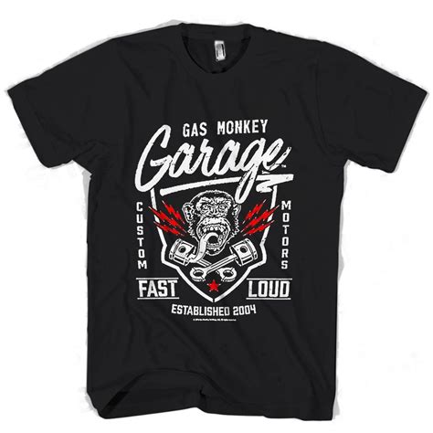 Gas Monkey Garage Official Fast And Loud Man's Tee T-Shirt | Gas monkey ...