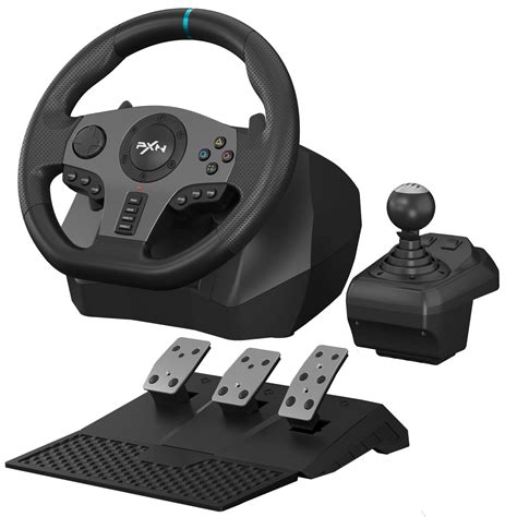 PXN V9 Gaming Racing Wheel with Pedals and Shifter, Steering Wheel for ...