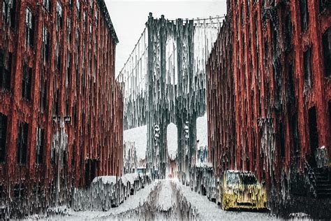 New York City DUMBO Digital Art by Nyc Russ - Fine Art America