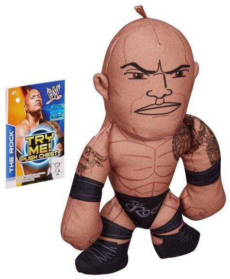 WWE Small Brawlin Buddy The Rock - Walmart.com