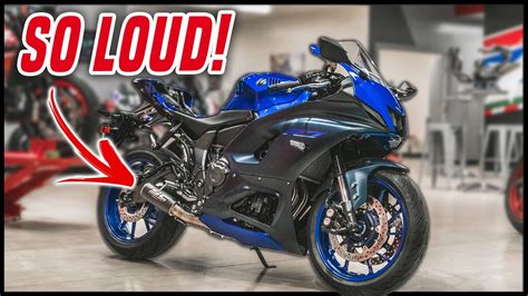 Yamaha R7 SC Project CR-T Exhaust Install & Sound Test | EXCLUSIVE! - YouTube