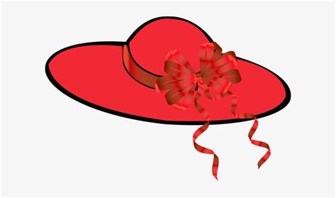 Red Hat Society Day - Clip Art Ladies Hat Transparent PNG - 600x404 ...