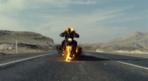 Ghost Rider GIF - Ghost Rider Bike - Discover & Share GIFs