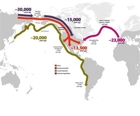 New Scientist on Twitter | The first americans, History geography, Human migration