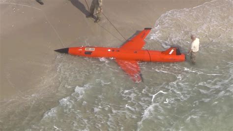 Massive Military Drone Washes Ashore On Florida Beach - CBS Los Angeles