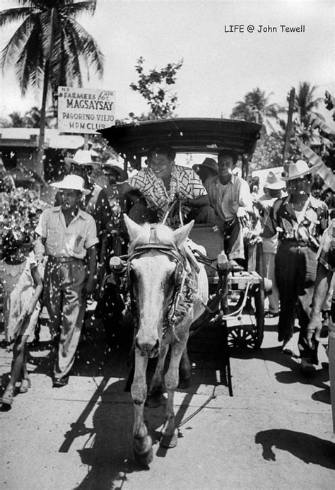 Ramon Magsaysay during the presidential campaign, Philippi… | Flickr