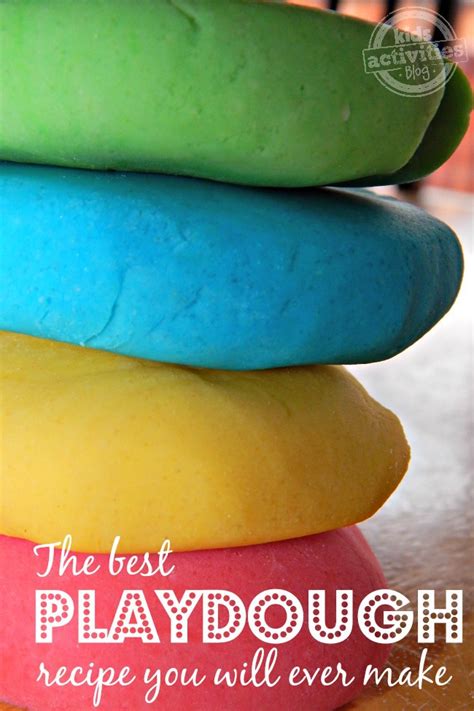 The Best Homemade Playdough Recipe...Ever! • Kids Activities Blog