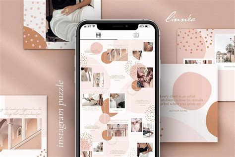 Free Instagram Presentation Mockup PSD Templat