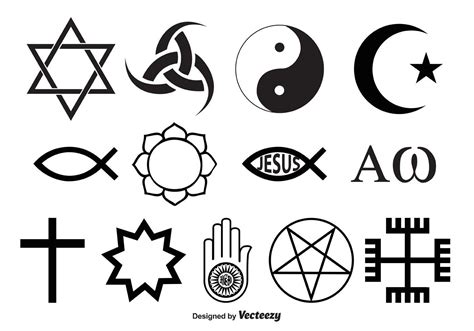 Religious Symbol Vectors 86196 Vector Art at Vecteezy