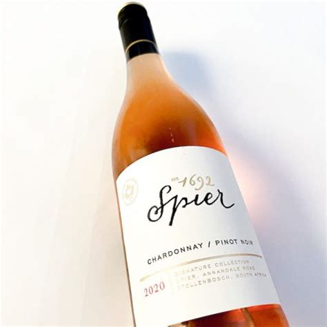 Spier Signature Collection Chardonnay Pinot Noir 2020 » Social Sips