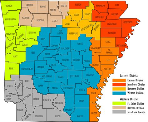 Judicial Districts - Encyclopedia of Arkansas