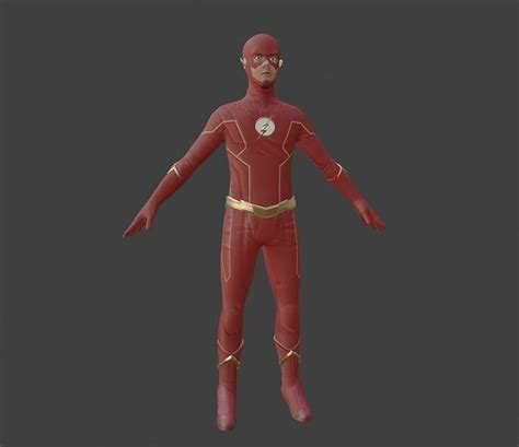 3D model The Flash Season 6 3D Model VR / AR / low-poly | CGTrader