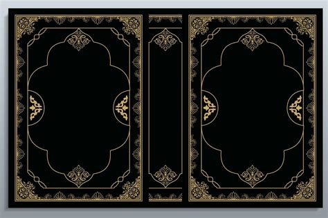 Koran Luxury Book Cover design 24473023 Vector Art at Vecteezy