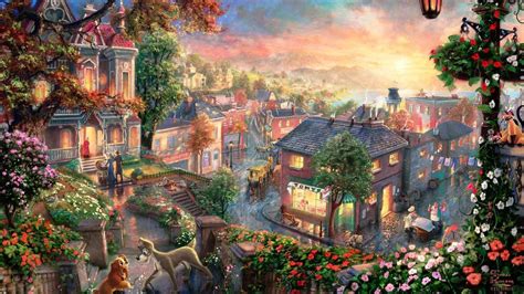 Thomas Kinkade Disney Wallpapers - Top Free Thomas Kinkade Disney ...