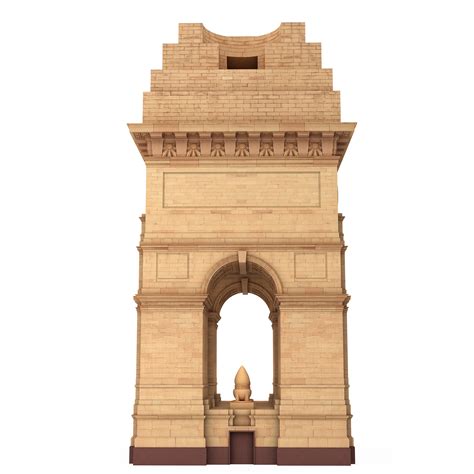 India Gate 3d model on Behance