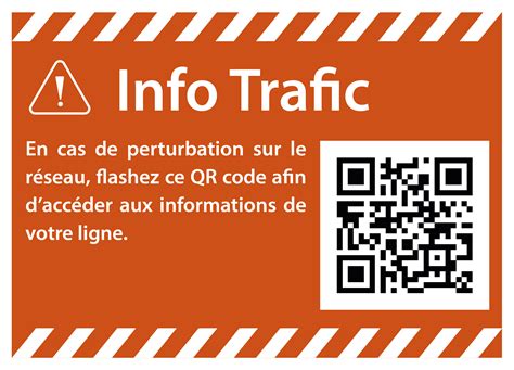 Nouveau QR code Info Trafic - SETRAM - Le Mans Metropole