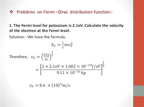 Problems on fermi part 2