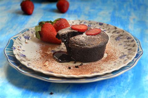 Eggless Choco Lava Cake Recipe by Archana's Kitchen