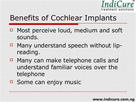 Cochlear Implant Surgery in India - Cost and Benefits