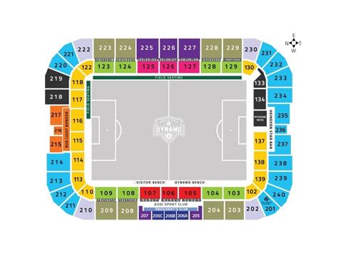 Bbva Stadium Seating Chart Rows - Stadium Seating Chart