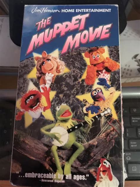 THE MUPPET MOVIE (VHS) Kermit, Miss Piggy, Steve Martin rare étui Jim Henson EUR 5,59 - PicClick FR