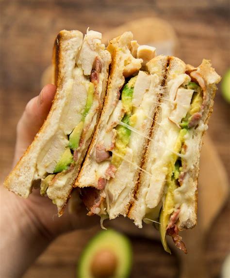 Leftover Turkey Grilled Cheese Sandwich | Don't Go Bacon My Heart