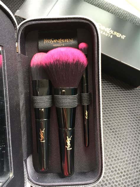 Ysl Yves Saint Lau Makeup Brushes Set - Mugeek Vidalondon