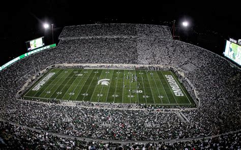 Download wallpapers Spartan Stadium, College Field, Macklin Stadium, East Lansing, Michigan ...